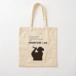 Boys Love Anime and Billie Eilish Therefore I Am Video Game Birthday Cotton Tote Bag