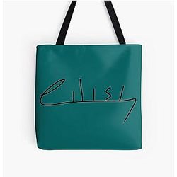 Billie Eilish Signature Perfect Gift All Over Print Tote Bag
