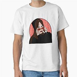 Billie Eilish with Transparent Star Classic T-Shirt