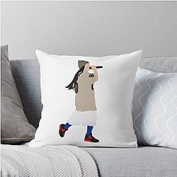 Billie Eilish Has Tour Vancouver Throw Pillow