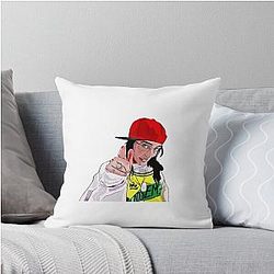 Billie Eilish mv Throw Pillow