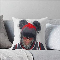 Billie Eilish Throw Pillow