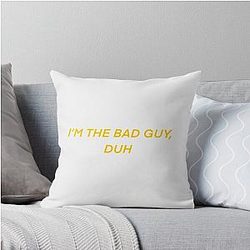 Billie Bad Guy 2-Perfect Gift Billie Eilish Gift Throw Pillow
