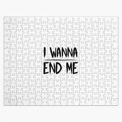 I Wanna End Me Perfect Billie Eilish Gift Jigsaw Puzzle