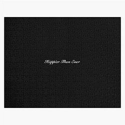 Happier Than Ever Perfect Gift Billie Eilish Gift Jigsaw Puzzle