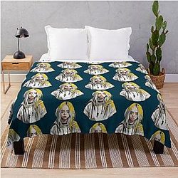 Billie Eilish Throw Blanket
