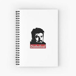 Billy Butcher Diabolical Spiral Notebook