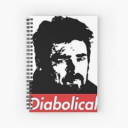 Billy Butcher Diabolical Spiral Notebook