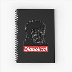 Billy Butcher Diabolical Spiral Notebook