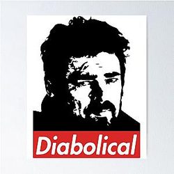Billy Butcher Diabolical Poster