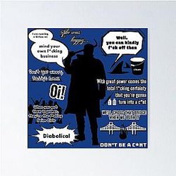 Billy Butcher Poster