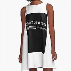 Don't be a cunt. Billy Butcher A-Line Dress
