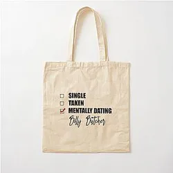 Mentally Dating Billy Cotton Tote Bag