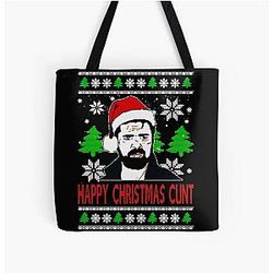 Christmas Billy Butcher Boys Overprint Tote Bag