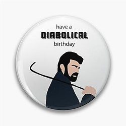 Diabolical Billy Butcher Pin