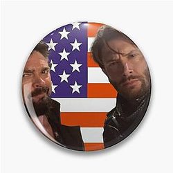 Soldier Boy Billy Butcher American Flag Pin