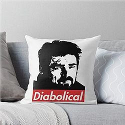 Billy Butcher Diabolical Throw Pillow