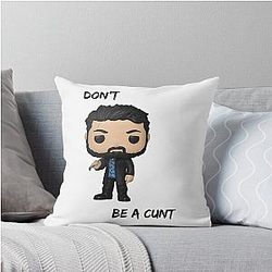 don't be a billy butcher throw pillow