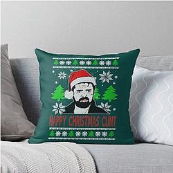 Christmas Billy Butcher Boys Throw Pillow