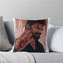 Billy Butcher from the Boys Throw Pillow