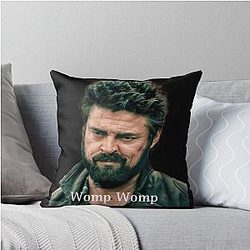 hughie the boys billy butcher meme Throw Pillow