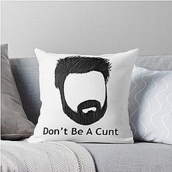 Don't be a jerk Billy Butcher Quote Throw Pillow