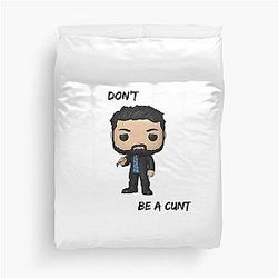 Don't be a cunt, Billy Butcher Duvet Cover