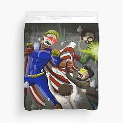 Homelander Soldier Boy Billy Butcher The Boys Duvet Cover