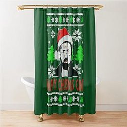Christmas Billy Butcher Boys Men and Women Shower Curtain