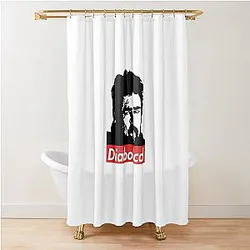 Billy Butcher Diabolical Graphic Shower Curtain