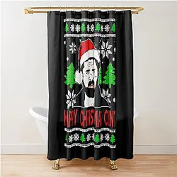 Christmas Billy Butcher Boys Shower Curtain