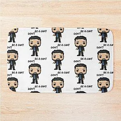 Don't be a complete idiot. Billy Butcher. Bath Mat