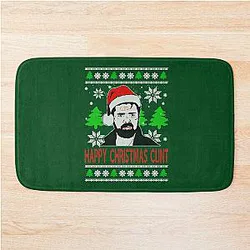 Christmas Billy Butcher Bath Mat for Men and Women