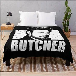 Lover Gifts Retro Billy Butcher's Homelander Throw Blanket