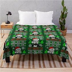 Christmas Billy Butcher Boys Throw Blanket for Men and Women