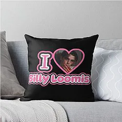 I love Billy Scream Throw Pillow