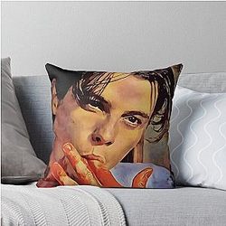Scream Movie Billy Loomis Skeet Ulrich Throw Pillow