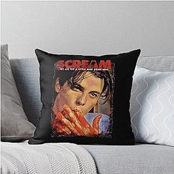 Scream Movie Billy Loomis Skeet Ulrich Throw Pillow