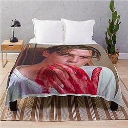 Scream billy horror slasher Throw Blanket