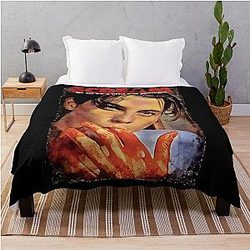 Scream Movie Billy Loomis Throw Blanket