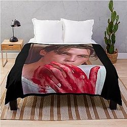 Scream Billy Horror Slasher Throw Blanket