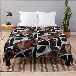 Scream - Billy Loomis Ghostface Reveal Throw Blanket