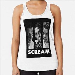 Scream: Billy Loomis Racerback Tank Top