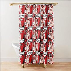 Billy Loomis Scream Movie Comic Adaptation Panel Art Shower Curtain