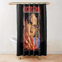Scream Movie Billy Loomis Skeet Ulrich Shower Curtain
