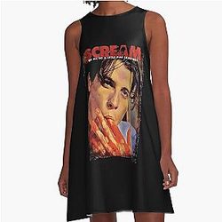 Scream Movie Billy Loomis Skeet Ulrich A-Line Dress