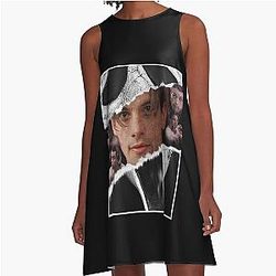 Scream - Billy Loomis Ghostface Reveal A-Line Dress