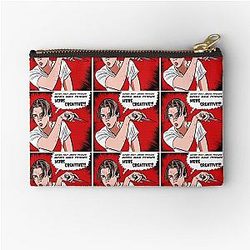 Billy Loomis Scream Movie Comic Book Panel Art Zipper Pouch