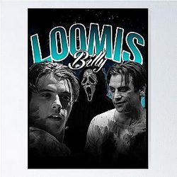 Billy Loomis 90s T-Shirt Design Poster