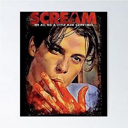 Scream Movie Billy Loomis Poster